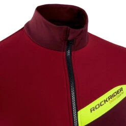 Rockrider Veste VTT XC Mi Saison ML Homme Rouge -Rogelli Boutique veste vtt xc mi saison ml homme rouge 3