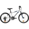 BTWIN VTT ENFANT ROCKRIDER ST 120 20 POUCES 6-9 Ans BLANC BLEU -Rogelli Boutique vtt enfant rockrider st 120 20 pouces 6 9 ans blanc bleu