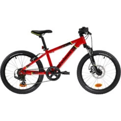 BTWIN VTT ENFANT ROCKRIDER ST 900 20 POUCES 6-9 Ans ROUGE