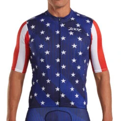 ZOOT Homme LTD Chemise De Bicyclette - Stars & Stripes -