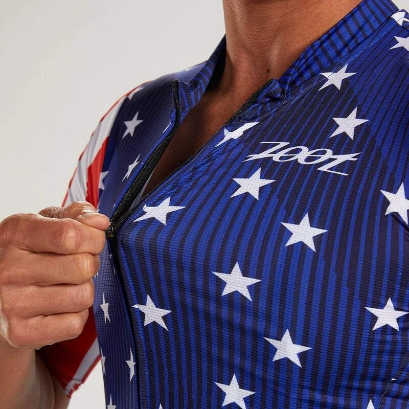 ZOOT Homme LTD Chemise De Bicyclette - Stars & Stripes - 7 ZOOT Homme LTD Chemise De Bicyclette - Stars & Stripes - – Image 5