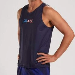 ZOOT Homme LTD Maillot De Course Sans Manches Respirant - Stars & Stripes - 9 ZOOT Homme LTD Maillot De Course Sans Manches Respirant - Stars & Stripes - -Rogelli Boutique zoot homme ltd maillot de course sans manches respirant stars and stripes 2