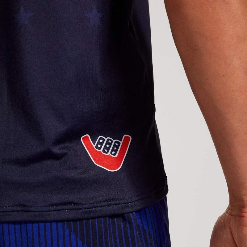 ZOOT Homme LTD Maillot De Course Sans Manches Respirant - Stars & Stripes - 7 ZOOT Homme LTD Maillot De Course Sans Manches Respirant - Stars & Stripes - – Image 5